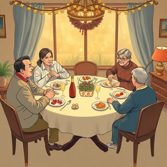 Психотипы за новогодним столом: разберитесь в своих близких и себе